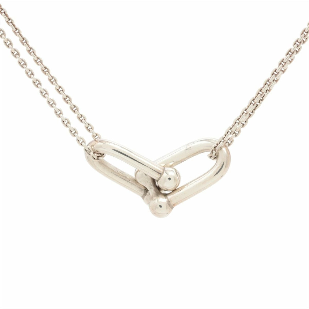 Tiffany HardWear Double Link Necklace Sterling Silver